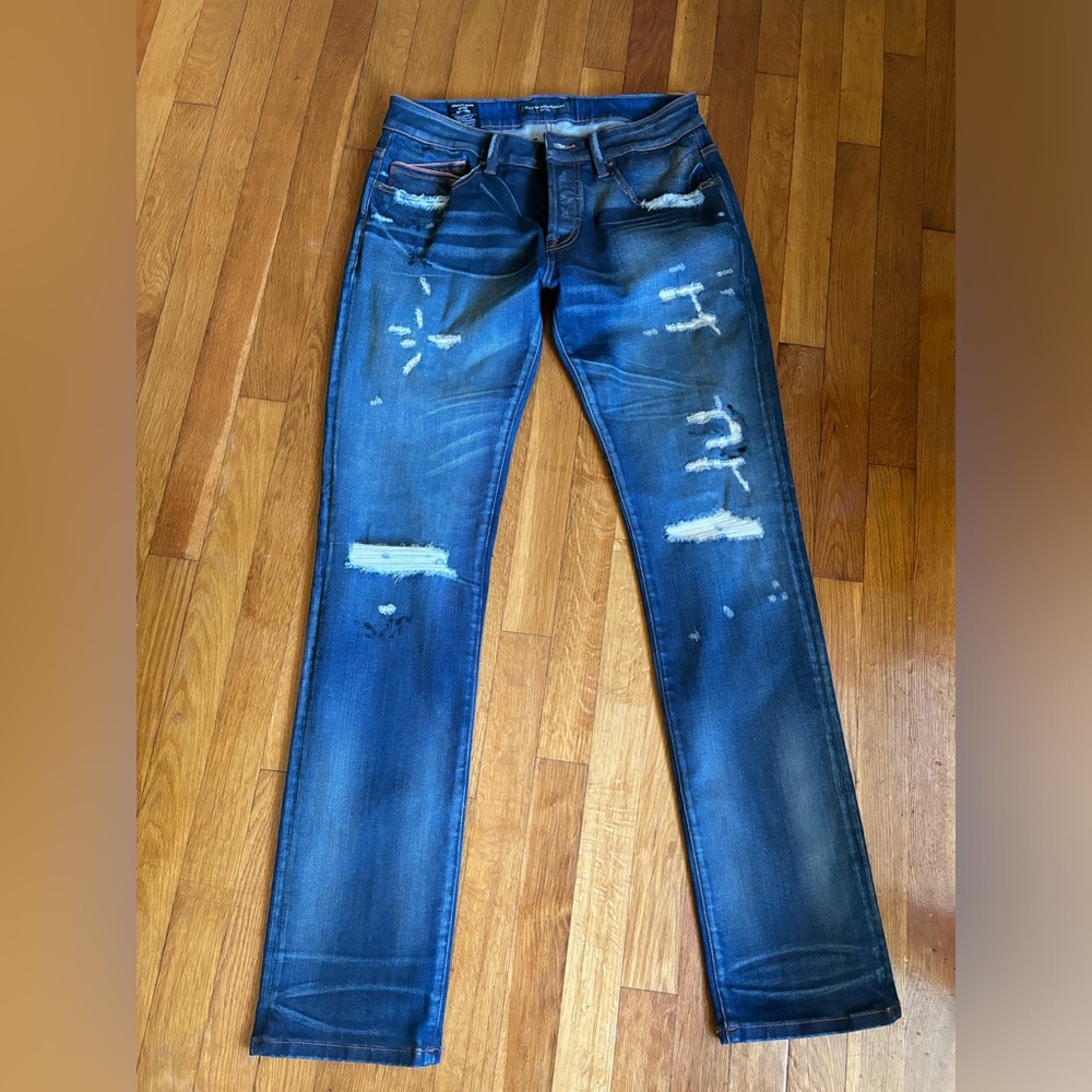 New CULT Of INDIVUALITY Greaser Straight Jeans. 31x34